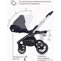 Универсальная коляска Rant MOWbaby Zoom PU (2 в 1, silver black) - Превью изображения №18 — Интернет-магазин Time-Shop