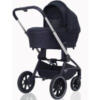 Универсальная коляска Rant MOWbaby Zoom PU (2 в 1, silver black) - Превью изображения №4 — Интернет-магазин Time-Shop