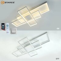  Estares Sven 120W 3S-APP-900x500x80-WHITE/WHITE-220-IP20 - Превью изображения №4 — Интернет-магазин Time-Shop