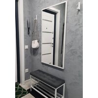Зеркало EMZE Line 115x60 LINE.115.60.BEL (белый) - Превью изображения №3 — Интернет-магазин Time-Shop