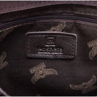 Мужская сумка Poshete 196-1260-6-DBW (коричневый) - Превью изображения №7 — Интернет-магазин Time-Shop