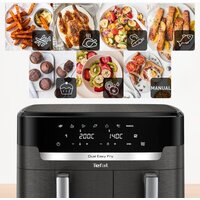 Аэрогриль (аэрофритюрница) Tefal Dual Easy Fry EY942BE0 - Превью изображения №8 — Интернет-магазин Time-Shop