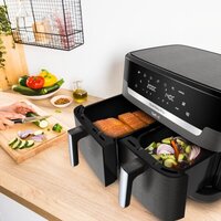 Аэрогриль (аэрофритюрница) Tefal Dual Easy Fry EY942BE0 - Превью изображения №7 — Интернет-магазин Time-Shop