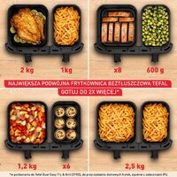 Аэрогриль (аэрофритюрница) Tefal Dual Easy Fry EY942BE0 - Превью изображения №4 — Интернет-магазин Time-Shop