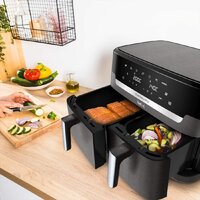 Аэрогриль (аэрофритюрница) Tefal Dual Easy Fry EY942BE0 - Превью изображения №5 — Интернет-магазин Time-Shop
