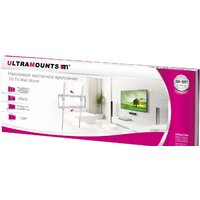 Кронштейн для телевизора Ultramounts UM832TW (белый) - Превью изображения №2 — Интернет-магазин Time-Shop