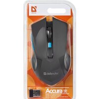 Мышь Defender Accura MM-275 (черный/синий) - Превью изображения №4 — Интернет-магазин Time-Shop