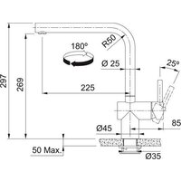Смеситель Franke Atlas Neo Sensor 115.0625.525 - Превью изображения №5 — Интернет-магазин Time-Shop