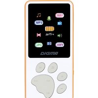 Digma S4 8GB (белый/оранжевый)