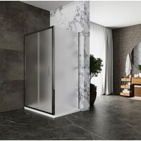 Душевой уголок Roxen Caspia 55060-100C-R 100х80 (матовое стекло) - Превью изображения №6 — Интернет-магазин Time-Shop