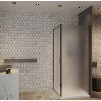 Душевой уголок Roxen Caspia 55060-100C-R 100х80 (матовое стекло) - Превью изображения №4 — Интернет-магазин Time-Shop