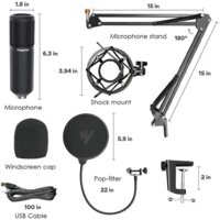 Проводной микрофон Maono AU-PM420 - Превью изображения №2 — Интернет-магазин Time-Shop