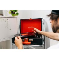 Виниловый проигрыватель Lenco TT-110 (черный/красный) - Превью изображения №2 — Интернет-магазин Time-Shop