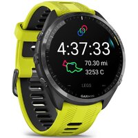 Умные часы Garmin Forerunner 965 (черный/желтый) - Превью изображения №3 — Интернет-магазин Time-Shop