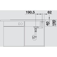 Кухонная мойка Blanco Axia III XL 6 S 525857 (черный) - Превью изображения №5 — Интернет-магазин Time-Shop