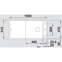 Кухонная мойка Blanco Axia III XL 6 S 525857 (черный) - Превью изображения №3 — Интернет-магазин Time-Shop