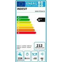 Встраиваемая посудомоечная машина Indesit DSIO 3T224 CE - Превью изображения №2 — Интернет-магазин Time-Shop