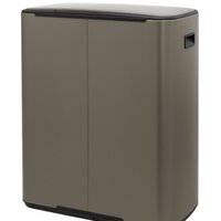 Мусорное ведро Brabantia Bo Pedal Bin 60 л (платиновый) - Превью изображения №6 — Интернет-магазин Time-Shop