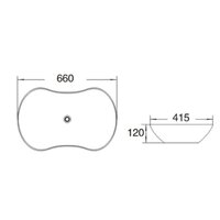 Умывальник SantiLine SL-1030 - Превью изображения №2 — Интернет-магазин Time-Shop