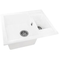 Кухонная мойка Gerhans C01 (белый) - Превью изображения №3 — Интернет-магазин Time-Shop