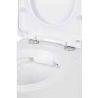 Унитаз подвесной Roxen Antares 530185-02 Rimless Soft Close - Превью изображения №10 — Интернет-магазин Time-Shop