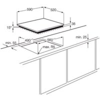 Варочная панель Electrolux EHF6241FOK - Превью изображения №2 — Интернет-магазин Time-Shop