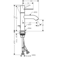 Смеситель Axor Uno 38023000 - Превью изображения №2 — Интернет-магазин Time-Shop