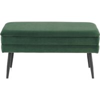 Пуфик Halmar Velva (темно-зеленый/черный) - Превью изображения №8 — Интернет-магазин Time-Shop