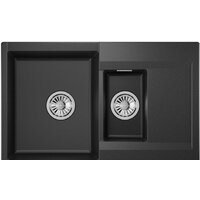 Кухонная мойка Granula ES-7808 (черный) - Превью изображения №2 — Интернет-магазин Time-Shop