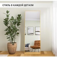 Зеркало EMZE Floor 40x150 DK23502.AUR (золото) - Превью изображения №7 — Интернет-магазин Time-Shop