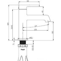 Смеситель Raglo R20.10.09 - Превью изображения №11 — Интернет-магазин Time-Shop