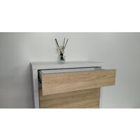 Тумба для обуви Анрат Элана 2.70ш белый+дуб сонома - Превью изображения №3 — Интернет-магазин Time-Shop