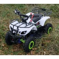 Квадроцикл AVM Grizlik 49 Max (белый) - Превью изображения №3 — Интернет-магазин Time-Shop