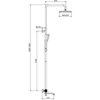Душевая система  Raglo R01.26.09 - Превью изображения №2 — Интернет-магазин Time-Shop