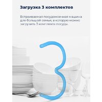 Настольная посудомоечная машина MAUNFELD MWF07IM - Превью изображения №26 — Интернет-магазин Time-Shop