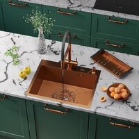 Roxen Snake 560220-60-BRS бронзовая/текстурная (с коландером и дозатором)