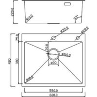 Кухонная мойка Roxen Snake 560220-60-BRS бронзовая/текстурная (с коландером и дозатором) - Превью изображения №10 — Интернет-магазин Time-Shop