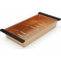 Кухонная мойка Roxen Snake 560220-60-BRS бронзовая/текстурная (с коландером и дозатором) - Превью изображения №8 — Интернет-магазин Time-Shop