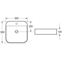 Умывальник Cezares CZR-LFT-50-LVB - Превью изображения №2 — Интернет-магазин Time-Shop