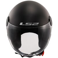 Мотошлем LS2 OF558 Sphere II Solid (L, черный матовый) - Превью изображения №5 — Интернет-магазин Time-Shop