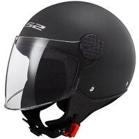 Мотошлем LS2 OF558 Sphere II Solid (L, черный матовый) - Превью изображения №4 — Интернет-магазин Time-Shop