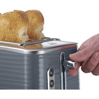 Тостер Russell Hobbs Inspire Grey 2 Slice 24373-56 - Превью изображения №2 — Интернет-магазин Time-Shop