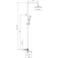 Душевая система  Gappo G2418-29 - Превью изображения №3 — Интернет-магазин Time-Shop