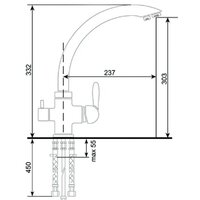 Смеситель Ekko E4399 - Превью изображения №2 — Интернет-магазин Time-Shop