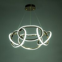 Подвесная люстра BayerLux Мартина 10385927 (золото) - Превью изображения №4 — Интернет-магазин Time-Shop