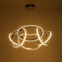 Подвесная люстра BayerLux Мартина 10385927 (золото) - Превью изображения №3 — Интернет-магазин Time-Shop