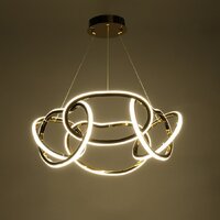 Подвесная люстра BayerLux Мартина 10385927 (золото) - Превью изображения №2 — Интернет-магазин Time-Shop