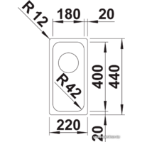 Кухонная мойка Blanco Solis 180-IF 526114 (полированная) - Превью изображения №2 — Интернет-магазин Time-Shop