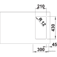 Кухонная мойка Blanco Solis 180-IF 526114 (полированная) - Превью изображения №3 — Интернет-магазин Time-Shop