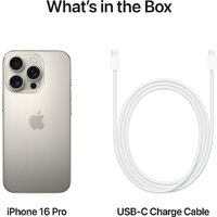 Телефон Apple iPhone 16 Pro Dual SIM 128GB (природный титан) - Превью изображения №7 — Интернет-магазин Time-Shop